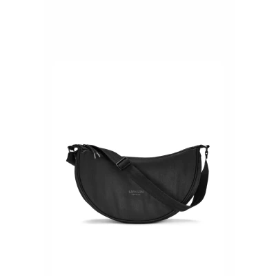 Abbildung von Larkson Solveig Medium HALF MOON Umhängetasche, Größe: One Size, Black