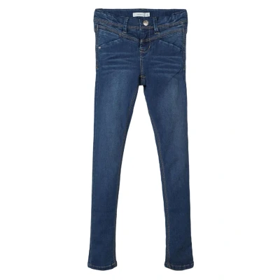 Abbildung von NAME IT Mädchen Stretch Jeans Skinny Fit Dark Blue Denim 134