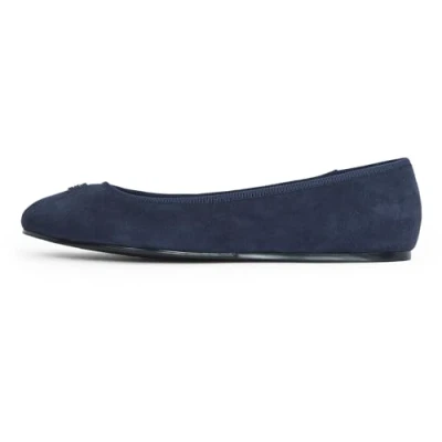Abbildung von Tommy Hilfiger Klassischer Ballerina, Damen, Größe: 37, Space blue Schuhe