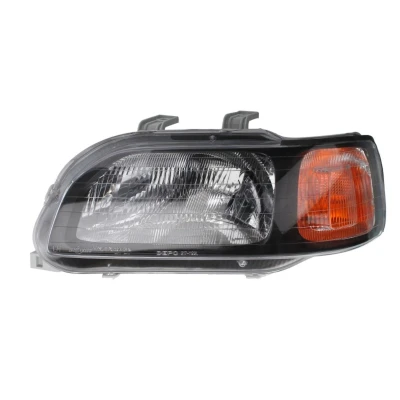 Abbildung von VAN WEZEL 2529961 Scheinwerfer links H4 glasklar für Rechtsverkehr ohne Stellmotor LWR P43t HONDA: CIVIC 6 Fastback