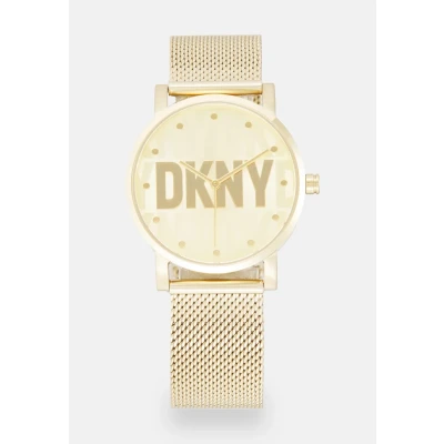 Abbildung von DKNY SOHO Uhr goldcoloured, Damen, Größe: One Size, Gold coloured
