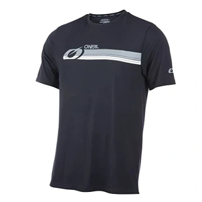 Abbildung von O&#039;NEAL Mountainbike Shirt MTB DH Downhill FR Freeride Atmungsaktives Material, Schnell trocknend, antibakteriell Slickrock Jersey V.22 Erwachsene Schwarz Grau Größe S