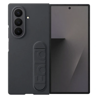 Abbildung von Samsung Galaxy Z Fold 7 Hülle Kunststoff Original Backcover Handyhülle Schwarz