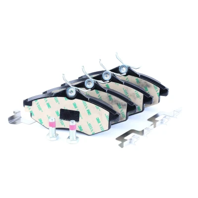Abbildung von BOSCH 0 986 494 262 Bremsbelagsatz Low Metallic mit Montageanleitung, Anti Quietsch Blech, Schrauben CITROËN: C3 I Hatchback, C2 Hatchback