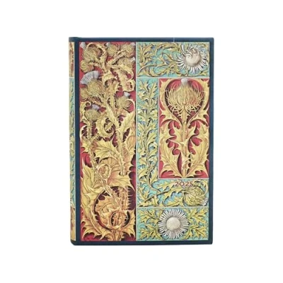 Abbildung von Wild Thistle (Vox Botanica) Mini 12 month Day at a time Hardback Dayplanner 2025 (Elastic Band Closure): jeden dzień na stronie, zamykany gumkę, papier 80 gsm