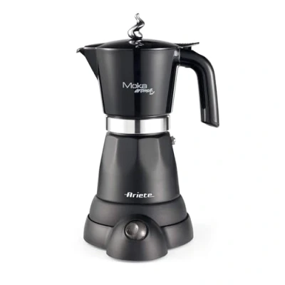 Abbildung von Ariete 1368 Arma Moka Aroma, 480 W, Kunststoff, Schwarz, 6 liters