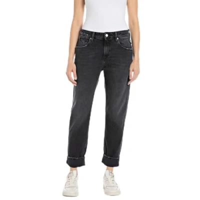 Abbildung von Replay Damen Jeans Marty Boyfit mit Power Stretch, Dark Grey 097 (Grau), 31W / 32L