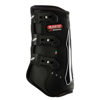 Abbildung von Zandona Beinschutz King Carbon Air Front Schwarz XL