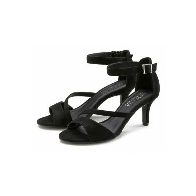 Abbildung von Lascana Riemensandalette, Damen, Größe: 40, Schwarz Schuhe