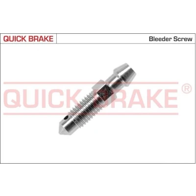 Abbildung von QUICK BRAKE 0086 Entlüfterschraube/ ventil BMW: 3 Saloon, Coupe, 7, VOLKSWAGEN: Jetta 2, GOLF 1 Cabriolet, RENAULT: CLIO 2