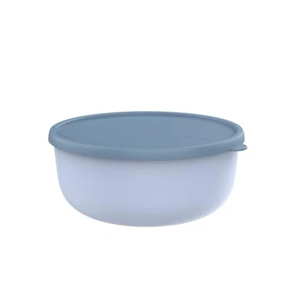 Abbildung von Mepal Mikrowellengeschirr Lumina Frischhaltedosen mit Deckel für Kühlschrank, Gefrierschrank, Dampfgarer &amp; Mikrowelle Mikrowellenschüsseln Aufbewahrungsbox 3000 ml Nordic blue