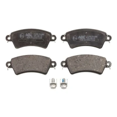 Abbildung von KRAFT 6006100 Bremsbelagsatz Vorderachse PEUGEOT: 206 Hatchback, SW, 306 CITROËN: Xsara Coupe