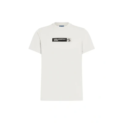Abbildung von Karl Lagerfeld Jeans TEE Tshirt basic, Herren, Größe: Large, White