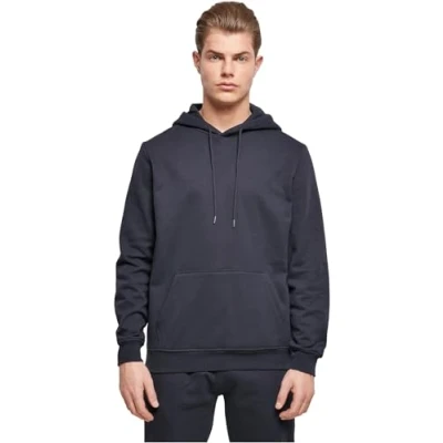 Abbildung von Build Your Brand Herren BB001 Basic Hoody Kapuzenpullover, Navy, XXL