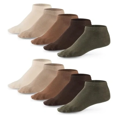 Abbildung von Mat &amp; Vic&#039;s Sneaker Socken, 10 Paar, Cotton classic, Oeko Tex Standard 100, Earth Colors, 35 38