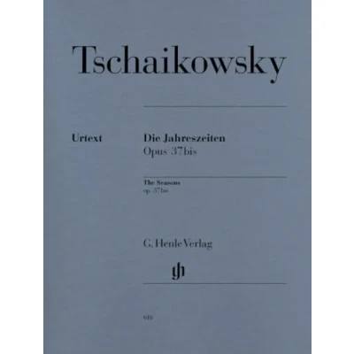 Abbildung von Die Jahreszeiten Op 37b. Klavier: Besetzung: Klavier zu zwei Händen (G. Henle Urtext Ausgabe)