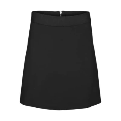 Abbildung von Vero Moda Vmgold Skater Skirt Minirock, Damen, Größe: Small, Black