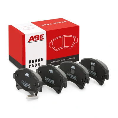 Abbildung von ABE C12123ABE Bremsbelagsatz Vorderachse mit akustischer Verschleißwarnung TOYOTA: Auris Estate, Hatchback, Avensis III Estate