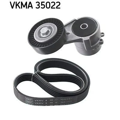 Abbildung von SKF VKMA 35022 Keilrippenriemensatz OPEL: Astra H Caravan, Zafira B, Hatchback
