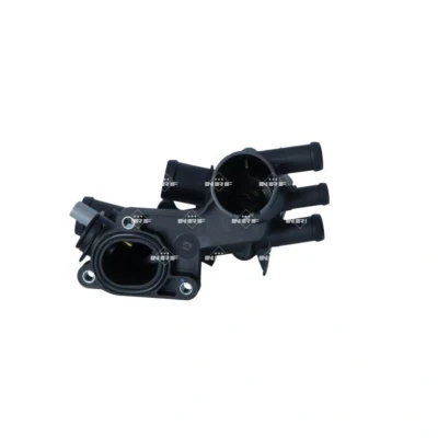 Abbildung von NRF 725238 Kühlwasserthermostat 87 mit Sensor, Dichtring Gehäuse VOLKSWAGEN: GOLF 5, 6, Polo V Hatchback, SKODA: Octavia 2 Combi
