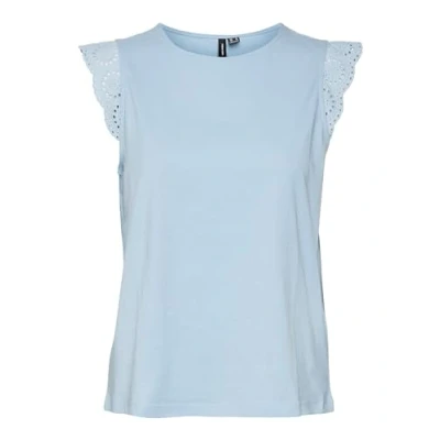 Abbildung von VERO MODA Damen VMEMILY SL Gathering JRS NOOS Top, Dutch Canal, Small