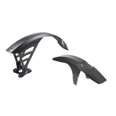 Abbildung von ZEFAL Set FM30/RS75 mit Zwei Schutzblechen für MTB, 29 Zoll und 27,5 Schutzblech vorne hinten Deflector FM30 RS75, Schwarz