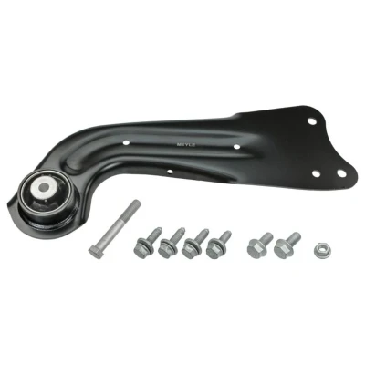 Abbildung von MEYLE 116 050 0081/HD Querlenker Quality mit Anbaumaterial Gummilager Hinterachse rechts, vorne Längslenker Stahlblech VOLKSWAGEN: Golf 6, 5