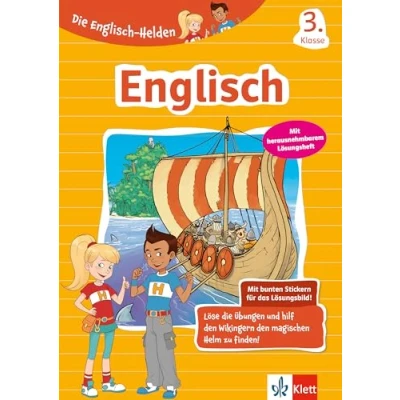 Abbildung von Klett Englisch 3. Klasse: Übungsheft für die Grundschule mit Stickern (Die Helden)