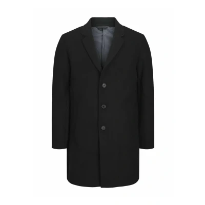 Abbildung von Jack &amp; Jones Eharrison Klassischer Mantel, Herren, Größe: Medium, Black