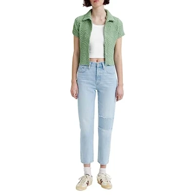 Abbildung von Levi&#039;s Damen 501® Crop Jeans,Cheer Camp,28W / 28L
