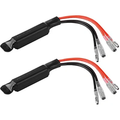 Abbildung von B549 2 Stück Leistungswiderstand Lastwiderstand Widerstand für SMD LED Miniblinker Mini Blinker richtige Blinkfrequenz 10watt 10w 17ohm 12V