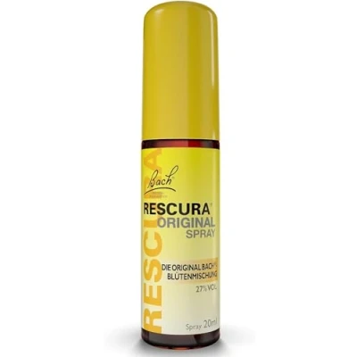 Abbildung von Bachblüten Original Rescura Spray mit Alkohol