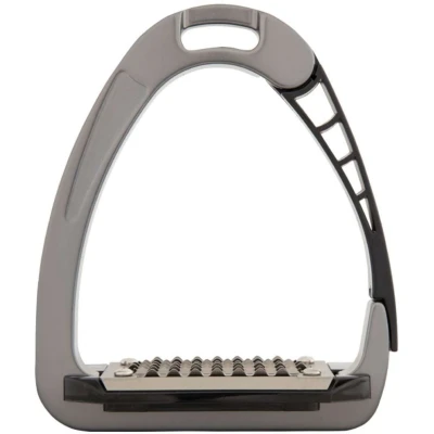 Abbildung von Acavallo Steigbügel Arena Alupro Titan/Schwarz 12cm