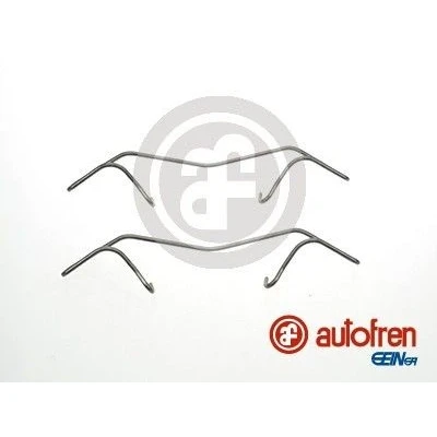 Abbildung von AUTOFREN SEINSA D42391A Zubehörsatz, Scheibenbremsbelag Vorderachse AUDI: A6 C7 Avant, A4 B8 TT Coupe, VOLKSWAGEN: Caddy 3, Sharan II, Golf 5