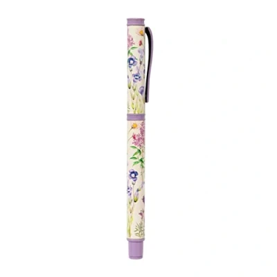 Abbildung von Grupo Erik Botanical Wild Flowers Kugelschreiber Schwarz Hochwertig Cooler Stift mit Geschenkbox Tintenroller