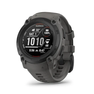 Abbildung von Garmin Instinct E 40mm Robust designte, wasserdichte GPS Smartwatch mit 1,2&quot; Display für Outdoor, Laufen, Radfahren u.a. Pulsmessung, präziser Navigation und zahlreichen smarten Features