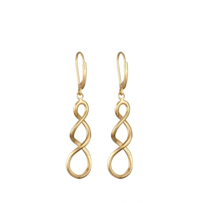 Abbildung von Elli Spirale Geschwungen Ohrringe, Damen, Größe: One Size, Gold