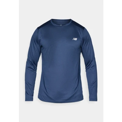 Abbildung von New Balance Sport Essentials LONG Sleeve Langarmshirt navy, Herren, Größe: XL, Navy