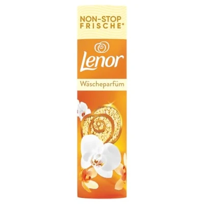 Abbildung von Lenor Wäscheparfüm Goldene Orchidee 275g, Non Stop Frische Für Bis Zu 12 Wochen Im Schrank
