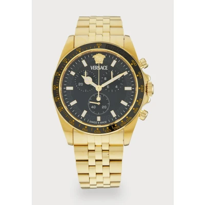 Abbildung von Versace Greca WAVE Uhr goldcoloured, Herren, Größe: One Size, Gold coloured