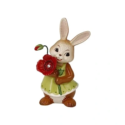 Abbildung von Goebel Hasenmädchen EIN kleines Dankeschön Figur Osterhasen