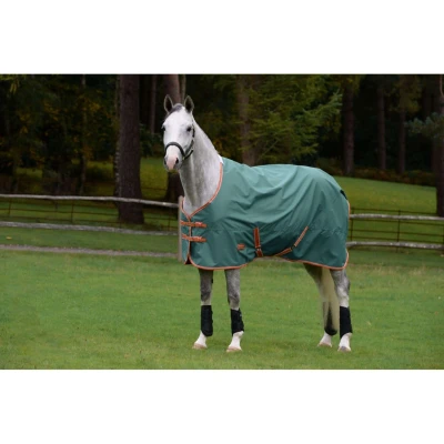 Abbildung von Weatherbeeta Winterdecke Comfitec Tyro Standard Neck Lite Plus Green/Burnt Orange/White 150/200