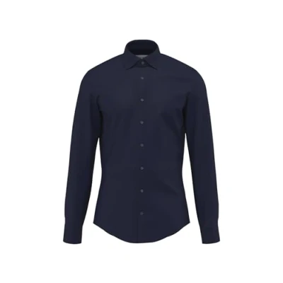 Abbildung von Seidensticker Herren Business Hemd, Blau, 46