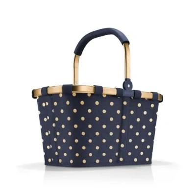 Abbildung von Reisenthel Shopping Bag, Damen, Größe: One Size, Frame metallic dots blue