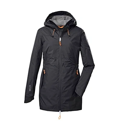 Abbildung von Killtec Damen Funktionsjacke/Outdoorjacke mit Kapuze KOS 54 WMN JCKT; dunkelanthra, 46, 39169 000