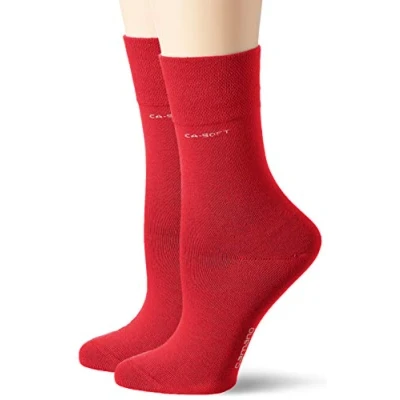 Abbildung von Camano Damen 3642 Socken, Rot (True Red 0041), 35 38 EU