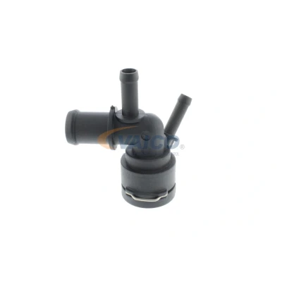 Abbildung von VAICO V10 3538 Flansch Kunststoff Motorkühler, oben mit Dichtung Befestigungsbügel Original Qualität VOLKSWAGEN: Golf 7