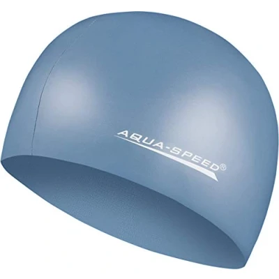 Abbildung von Aqua Speed MEGA Reißfeste Badekappe Damen Herren Schwimmmütze für Kinder Bademütze wasserdicht Badehaube Schwimmhaube Silikonbadekappe Petrol 22