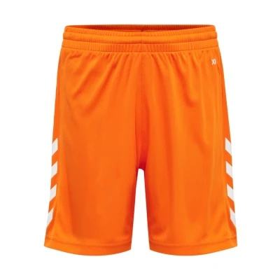 Abbildung von Hummel Hmlcore kurze Sporthose für Kinder, Größe: 128, Orange tiger