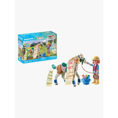 Abbildung von Playmobil 71639 Horses of Waterfall Ellie &amp; Pferd mit Kreppeisen